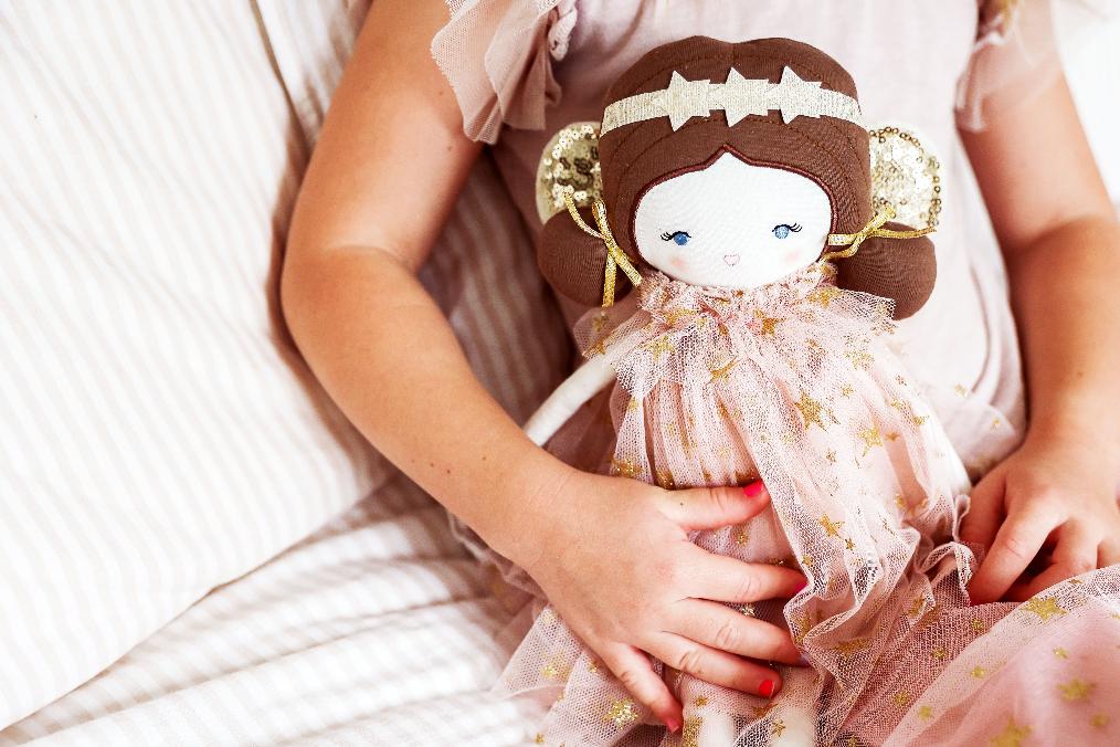 Alimrose Fleur Fairy Blush Gold Doll