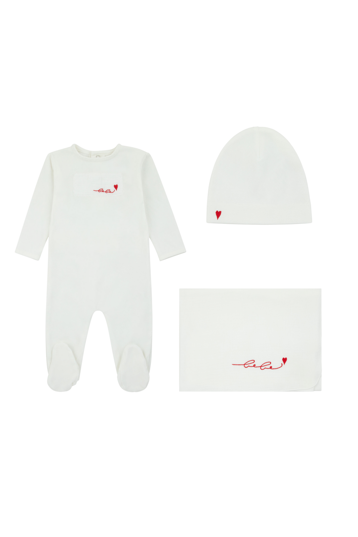 Noggi Layette Patch Layette Set- Girl