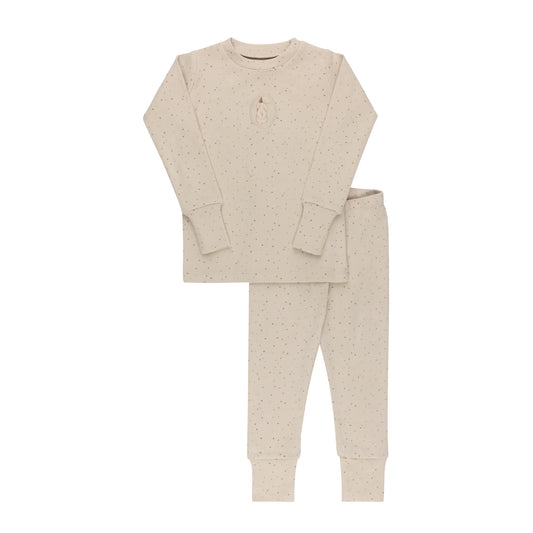 Ely's and Co Cotton Bunny Collection Lounge Set-Tan