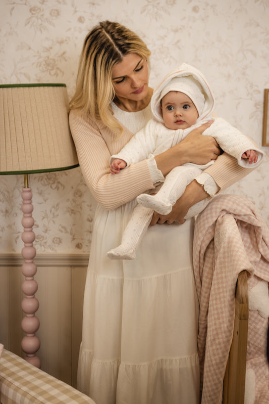 Bondoux Pink Butterfly Print Girls Sweater