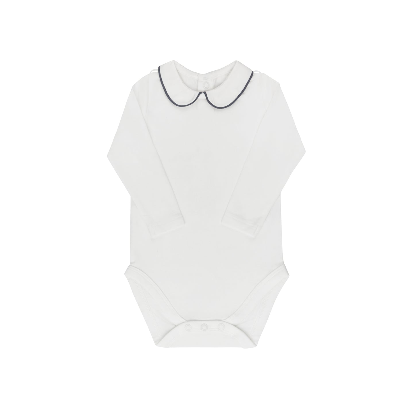 Looms Blue Cable Pointelle Bodysuit