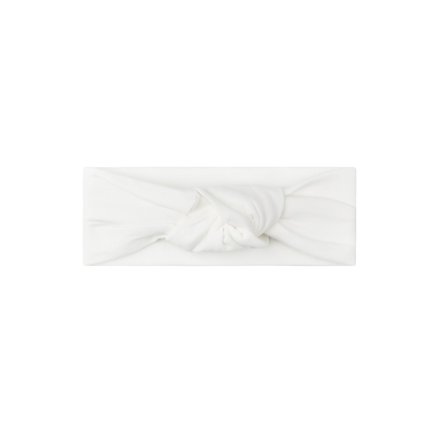 Aurora Ivory/Pink Cotton French Terry Hot Air Balloon Knot Headband