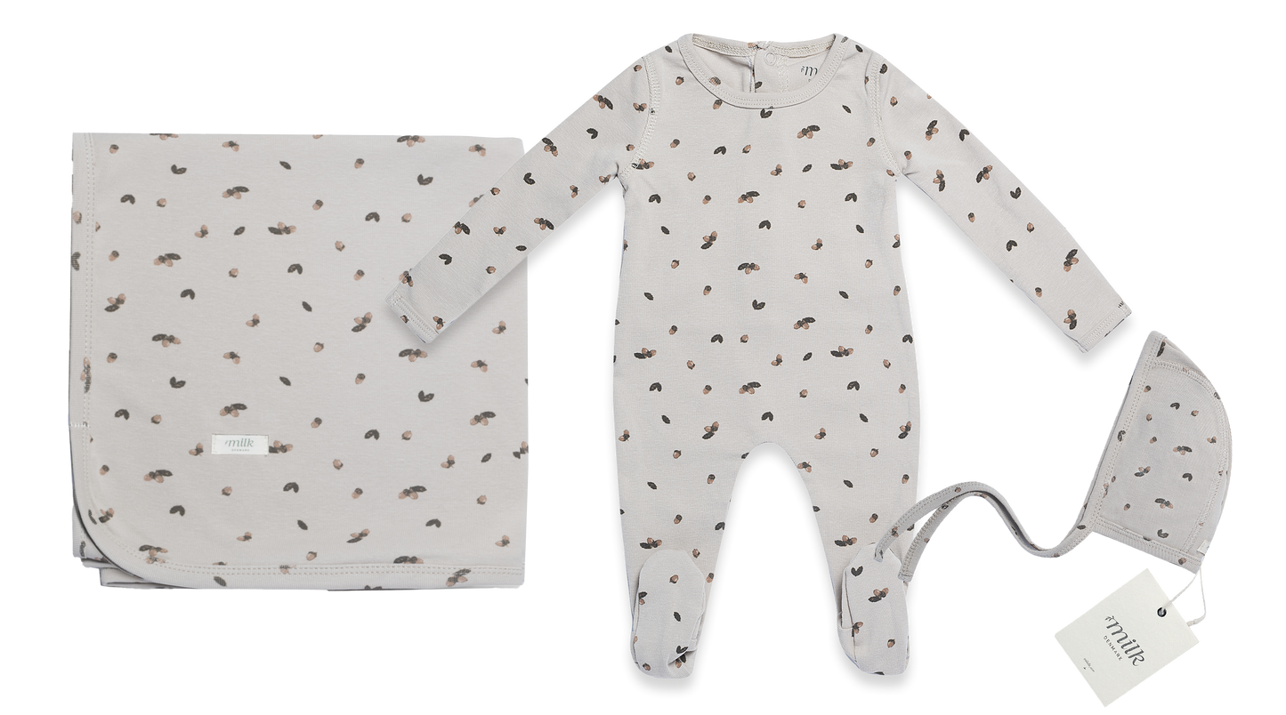Milk Denmark Acorn Layette Set