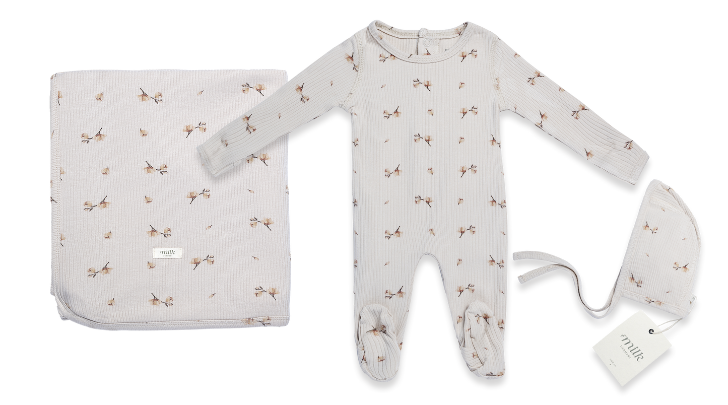 Milk Denmark Blossom Oat Layette Set