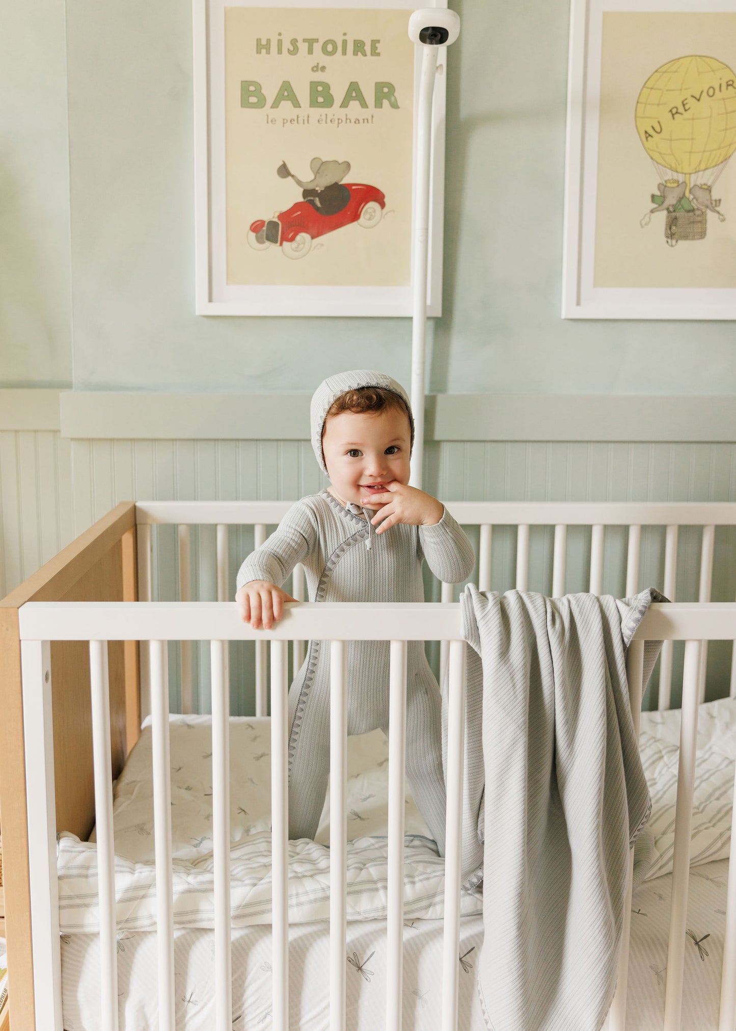 Ely's and Co Blue Whip Stitch Collection Take Me Home Set