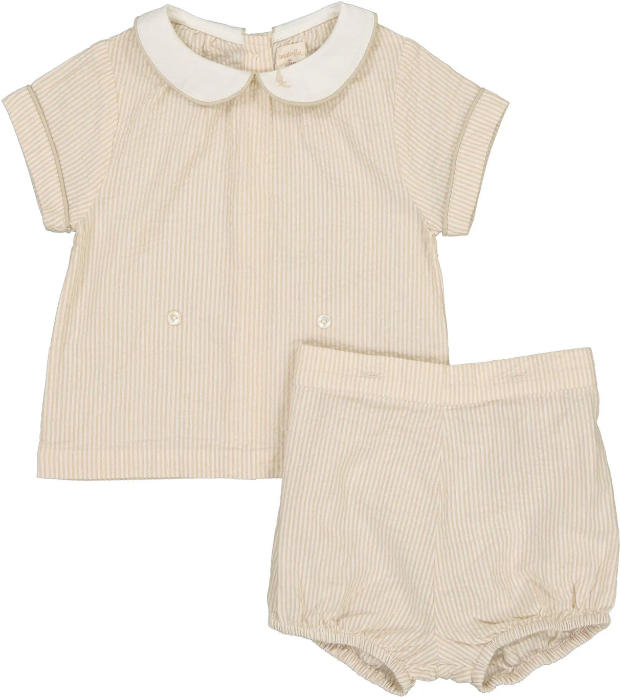 Lil Legs Mountain Meadows Toddler Set - Wheat