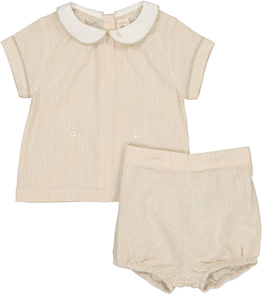 Lil Legs Mountain Meadows Toddler Set - Wheat