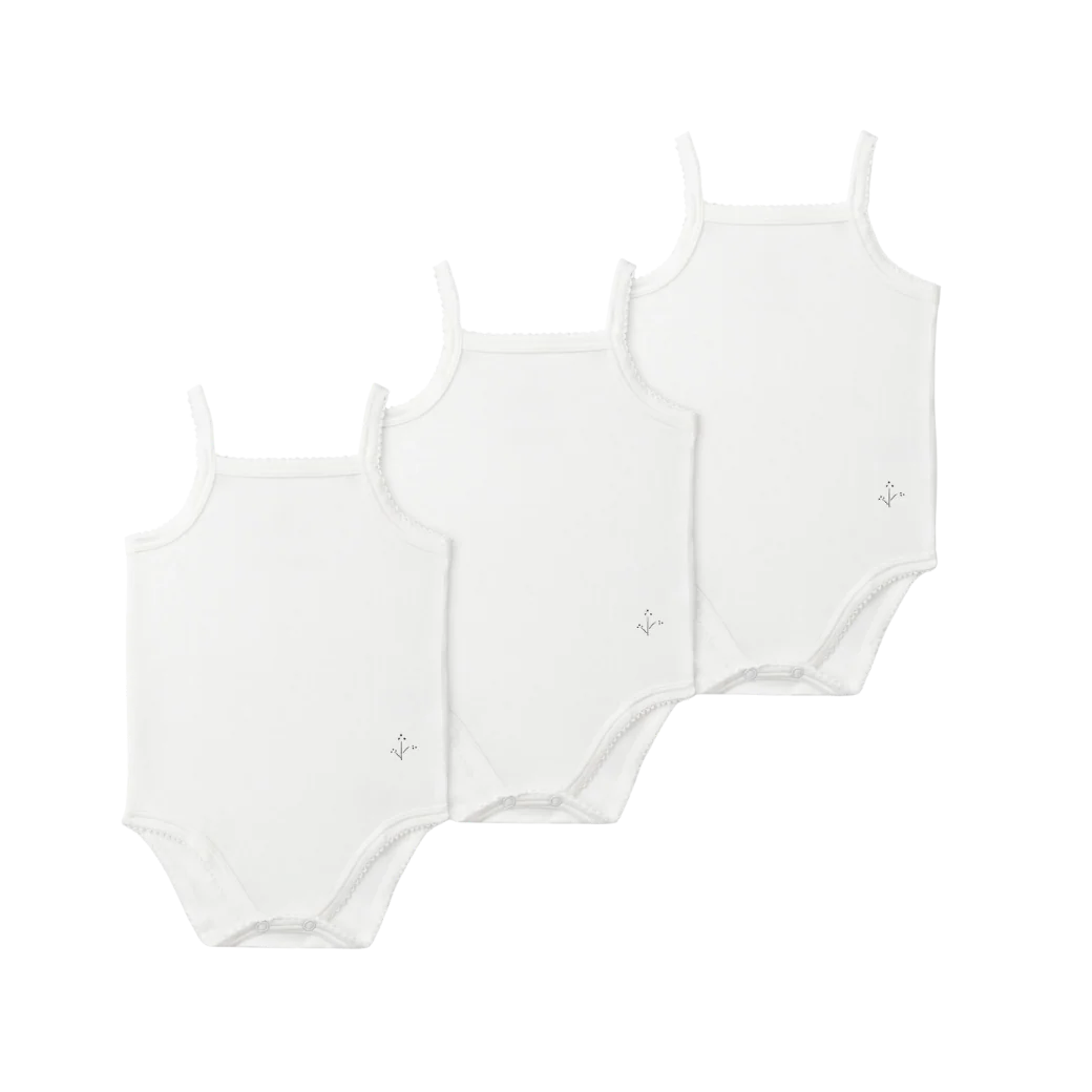 Lilette Baby Girl Undershirts- White
