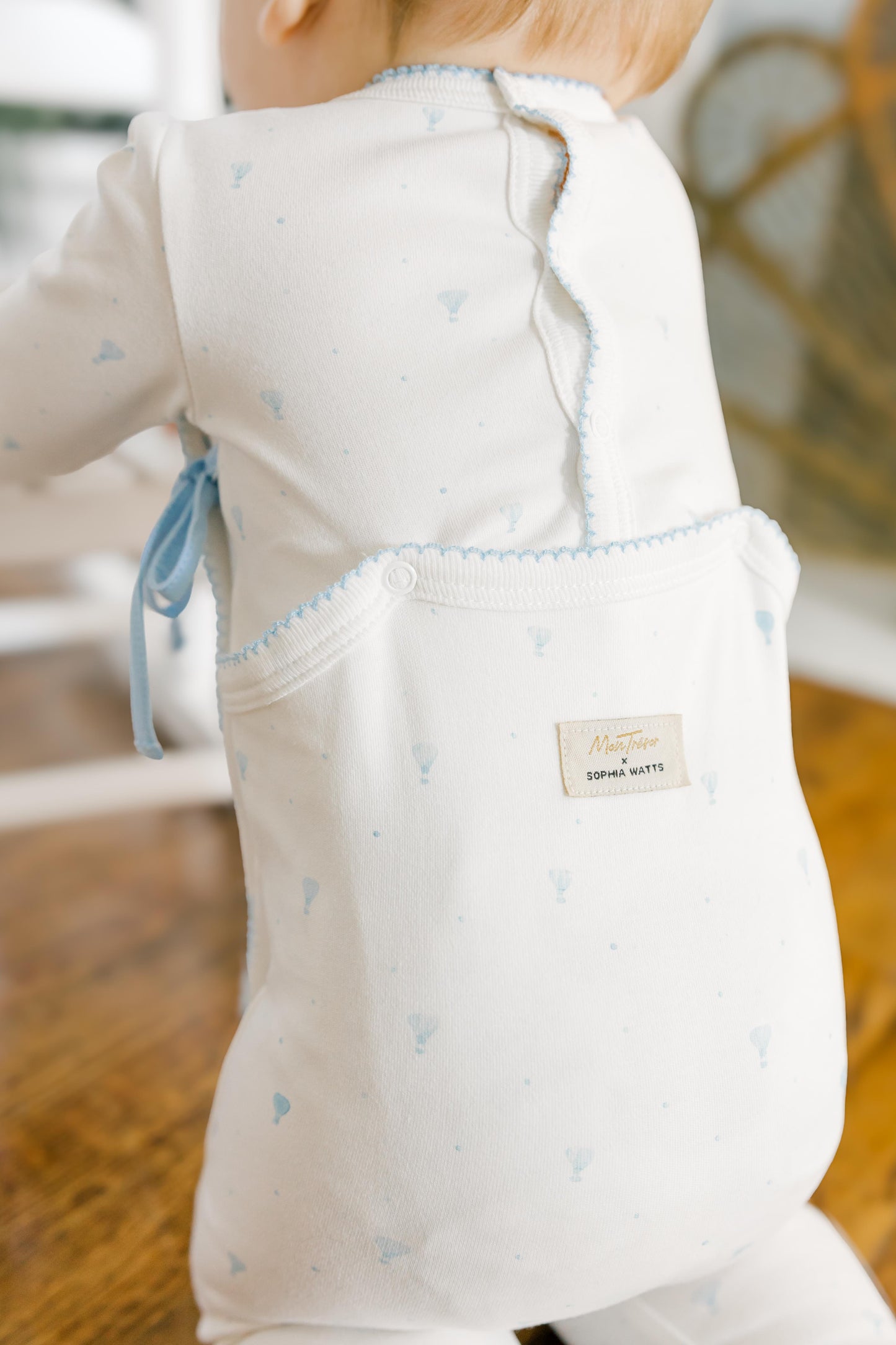 Mon Tresor Balloon Wrap Layette Set - Ivory