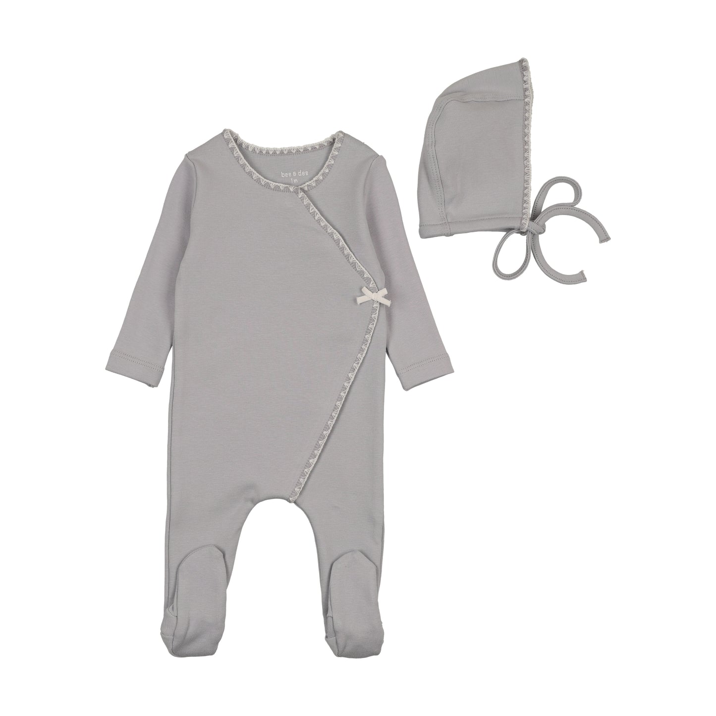 Bee & Dee Beau Bow Layette Set - Fortress