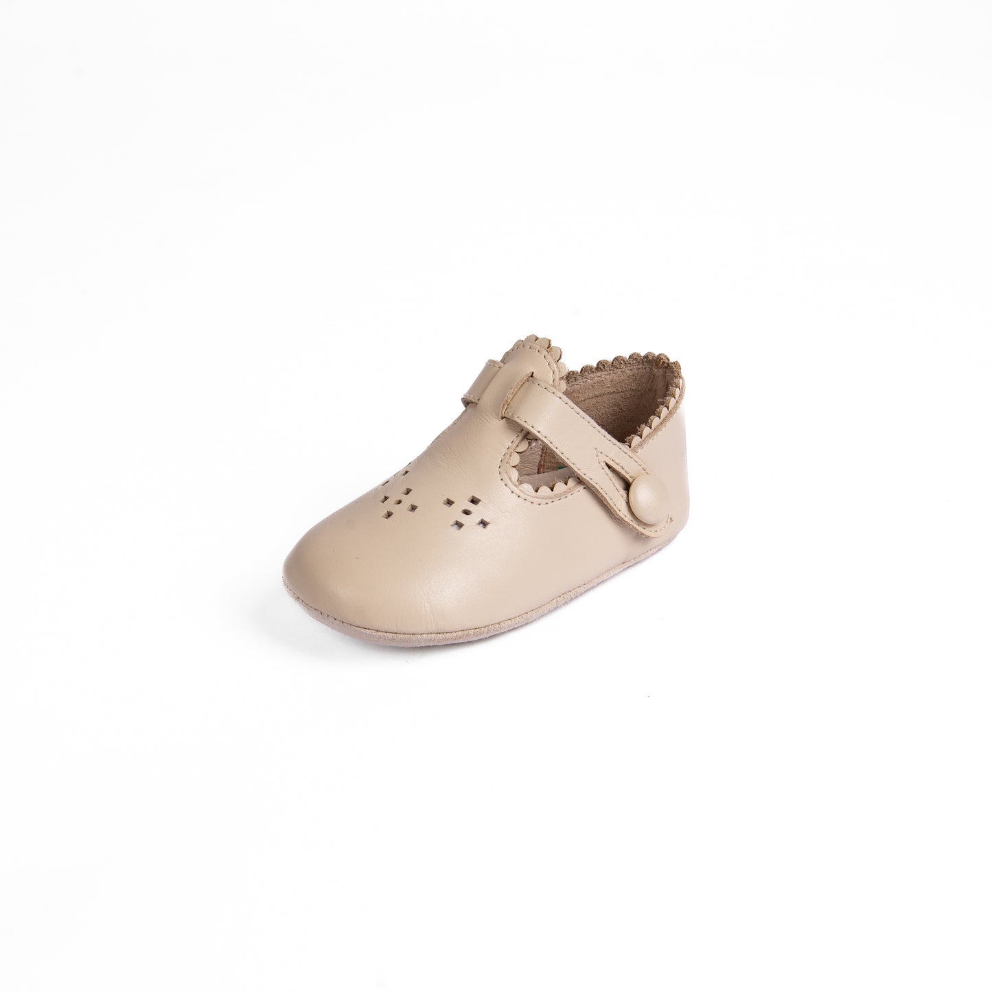 Petite Rose Bella Baby Shoes- Ivory