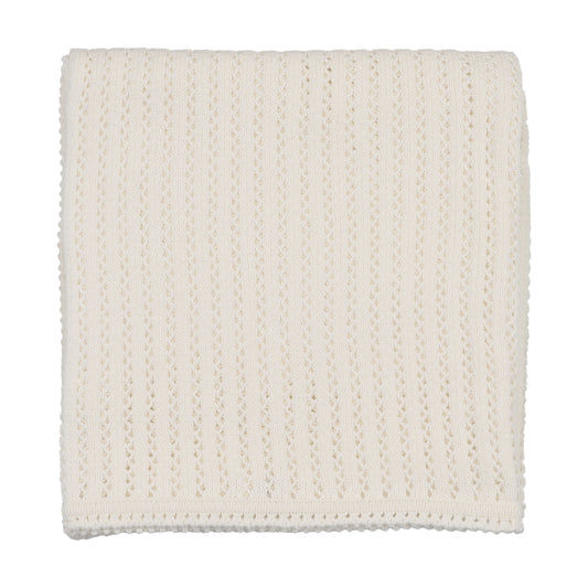 Bee & Dee Dainty Sweater Layette Set- White