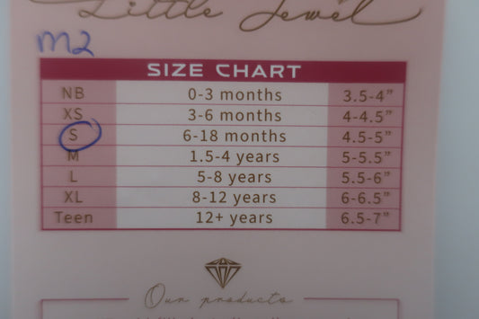 My Little Jewel Center Bead Baby Bracelet