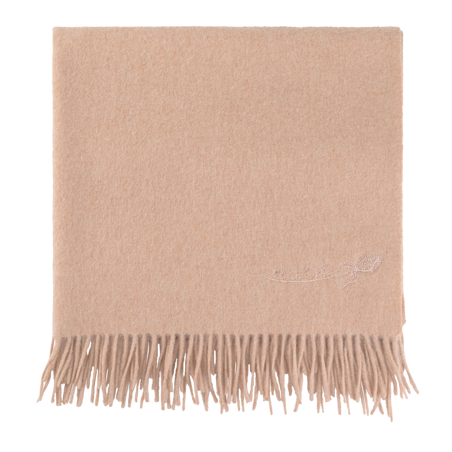 Peluche Lambswool Blanket - Rose