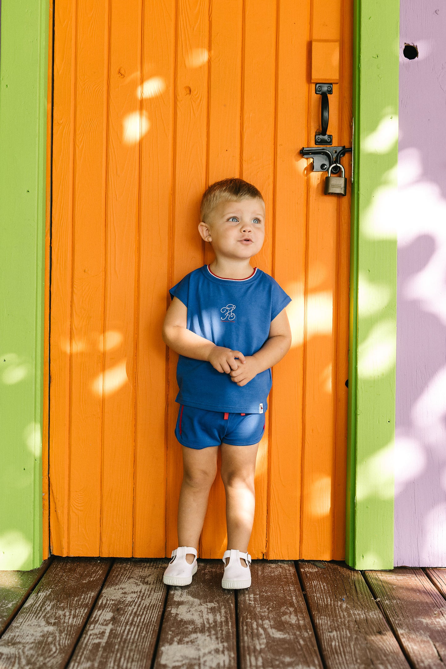 Lil Legs Outerfield Boys Set- Electric Blue