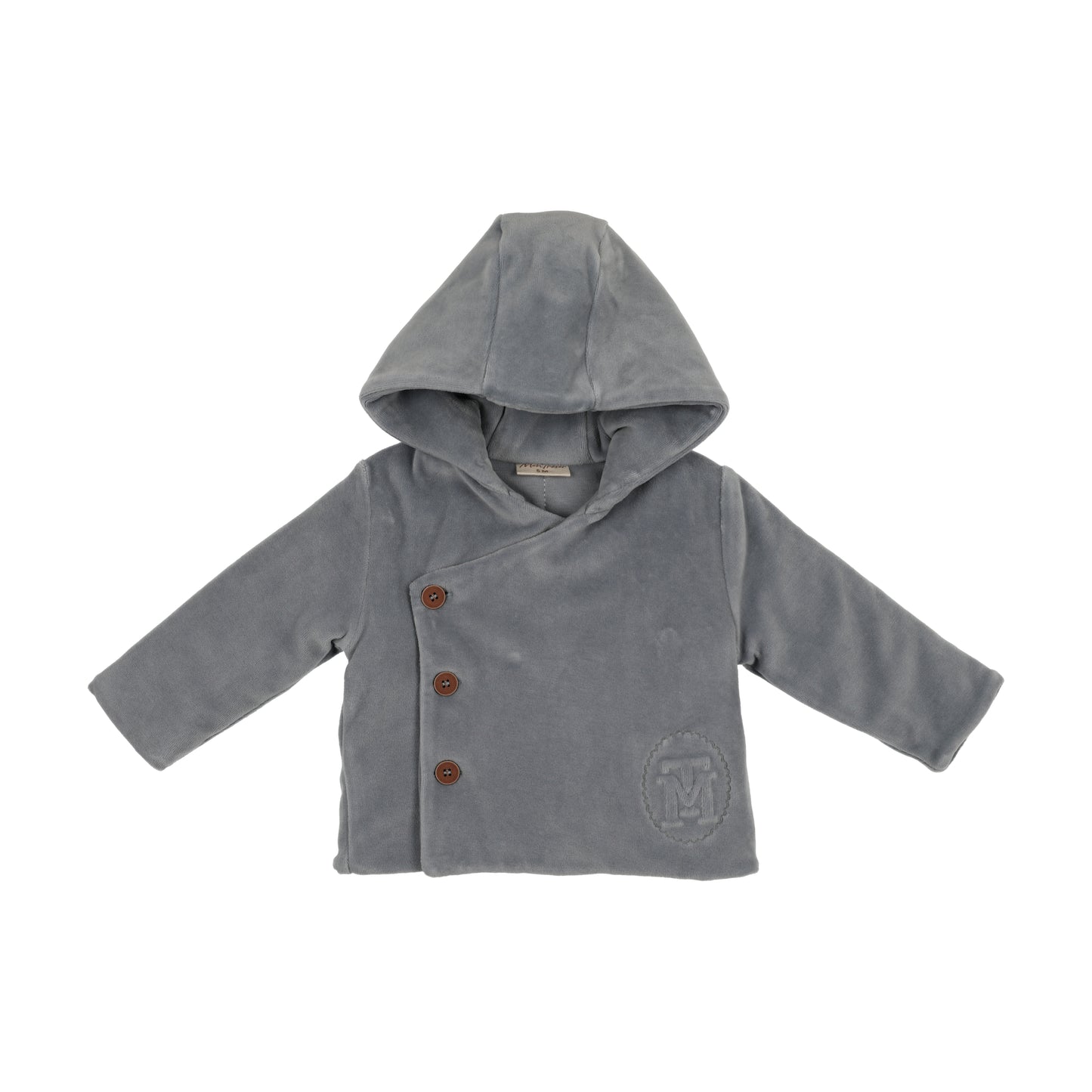 Mon Tresor MT Embossed Jacket- Ocean Blue