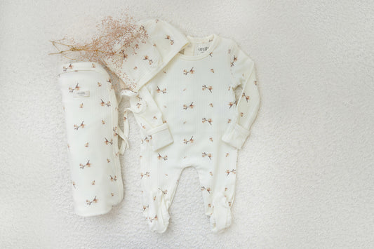 Milk Denmark Blossom Ivory Layette Set