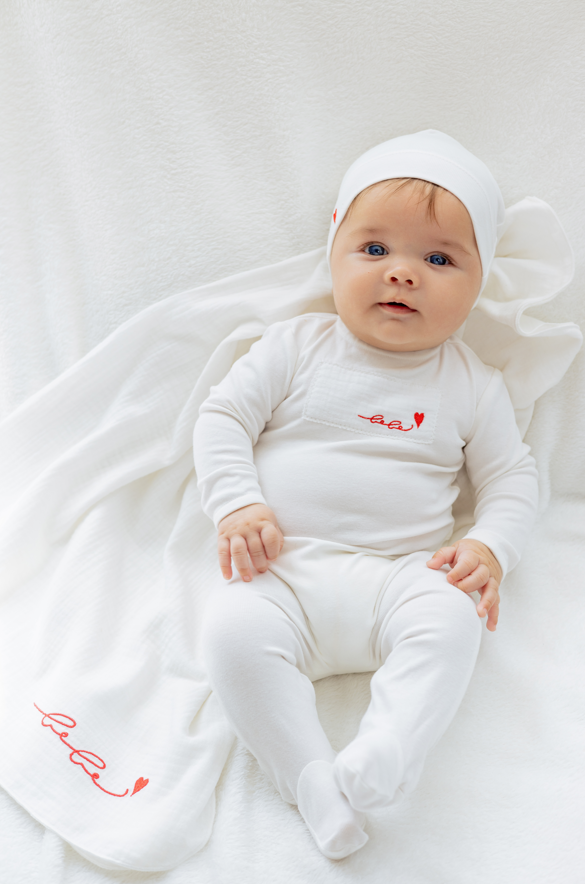 Noggi Layette Patch Layette Set- Girl