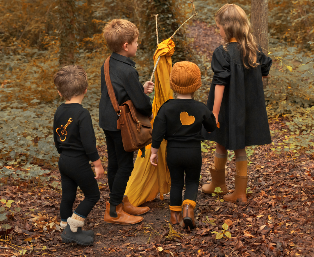 Bondoux Yellow Black 2 Piece-Boys