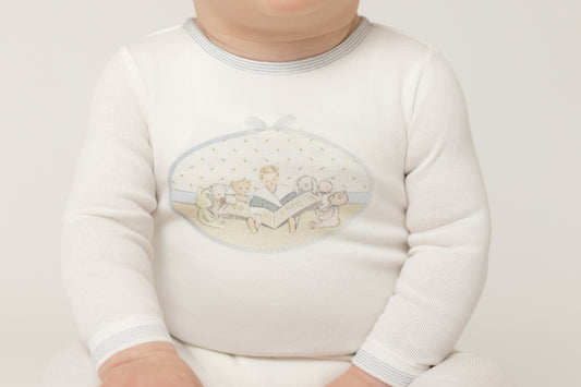Bee & Dee Storytime Series Footie+Beanie - Boys