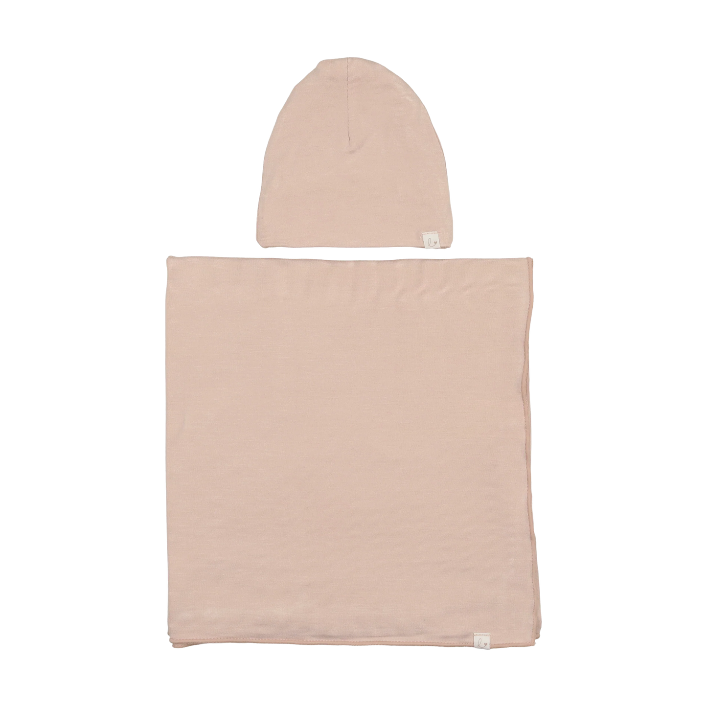 Lilette Bamboo Swaddle Set- Dusty Pink