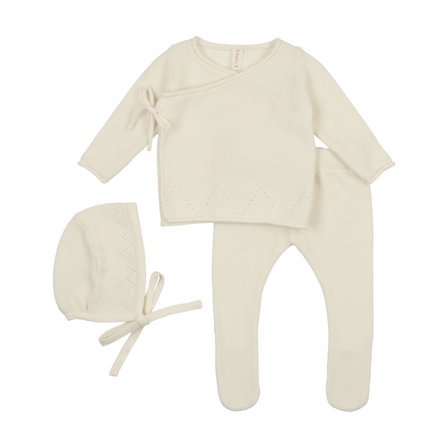 Lilette Bris Set+ Blanket- Winter White