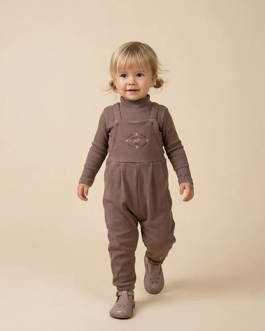 Lil Legs Stitch Studio Girls Toddler Set - Misty Lilac