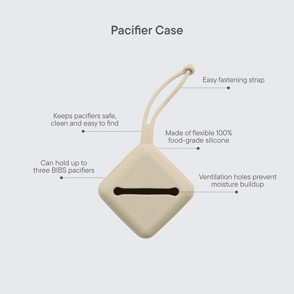 Bibs Pacifier Case - Blush