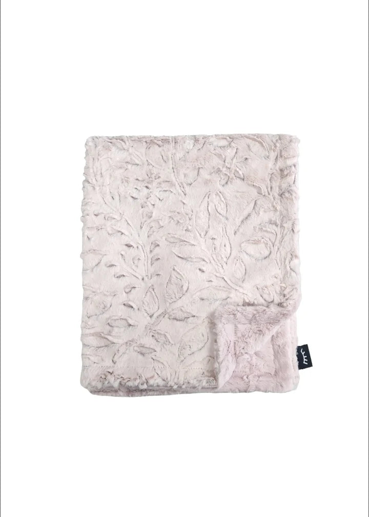 Winx and Blinx Poppy Mauve Minky Blanket