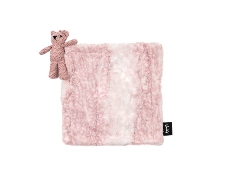 Winx and Blinx Cibirian Mauve Bear Minky Lovey