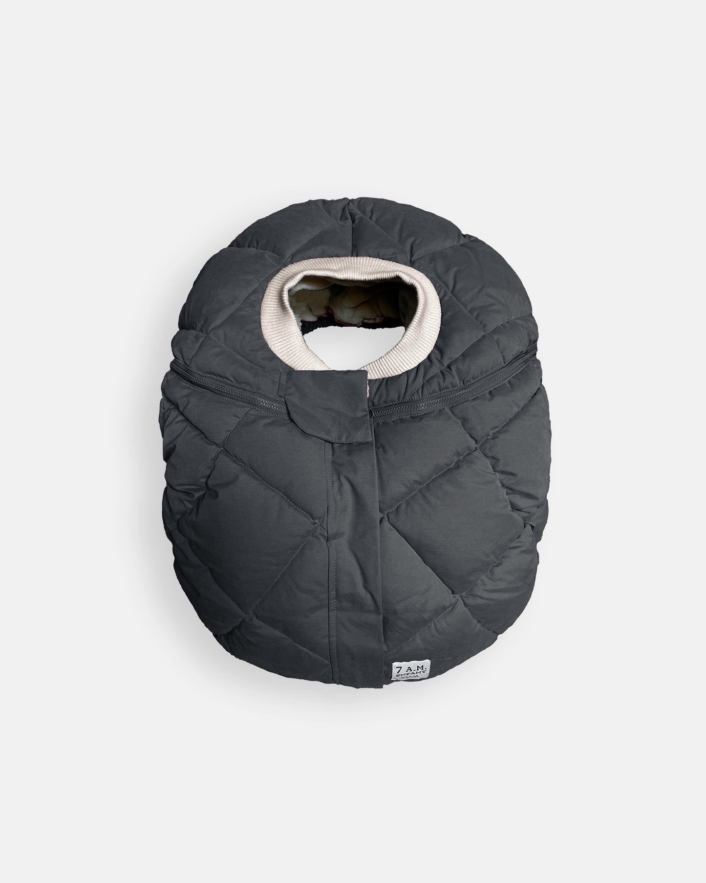 7AM Car Seat Cover Cocoon Benji- Smokey Quilted