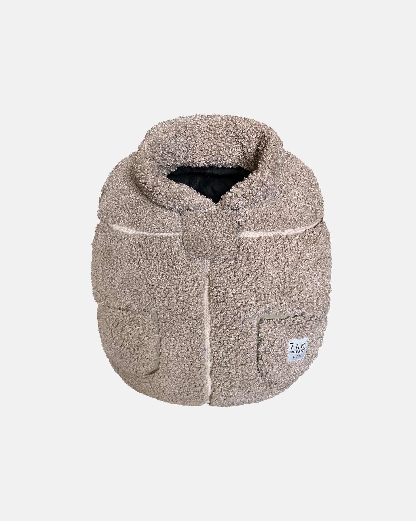7AM Car Seat Cover Cocoon- Oatmeal