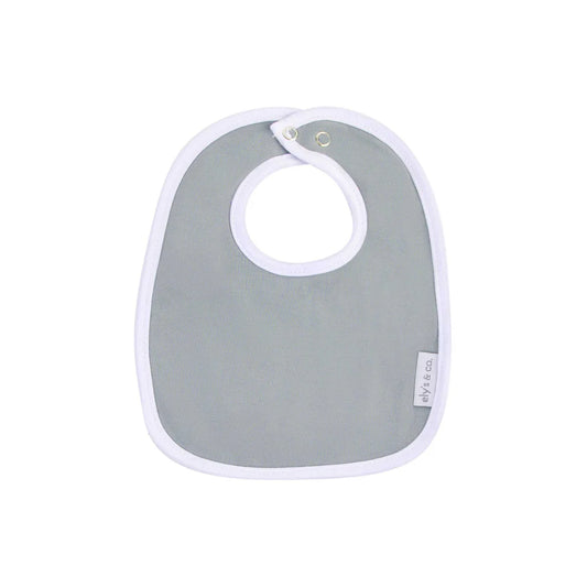 Ely's and Co Blue Jersey Bib Terry Lining White Trim