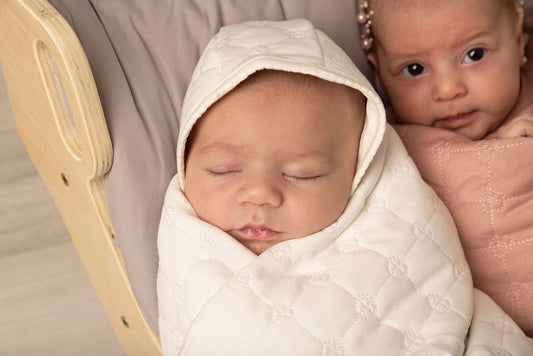 Bubani Quilted Layette Set- Off White