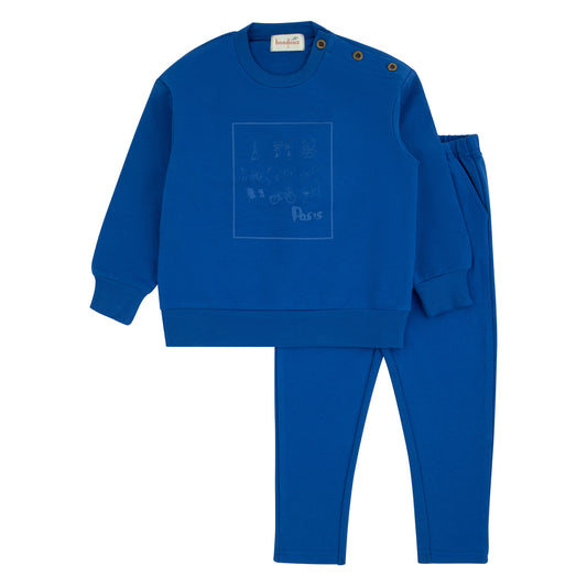 Bondoux Paris Royal Blue 2 Pcs Set