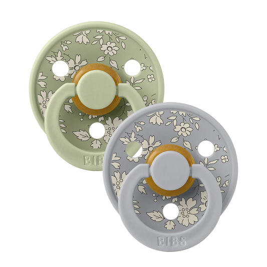 Bibs BIBS x LIBERTY Colour 2 Pack Capel - Sage Mix