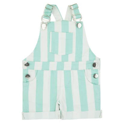 Bondoux Neon Green Striped Boys Romper