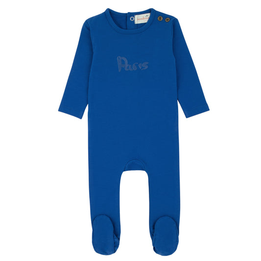 Bondoux Paris Royal Blue Footie