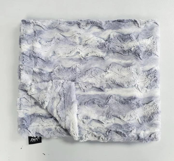 Winx and Blinx Wild Rabbit Silver Minky Blanket