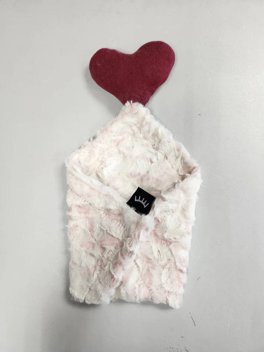 Winx and Blinx Owl Dark Mauve Heart Mini Minky Lovey