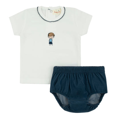 Bondoux Doll Boys 2Pcs Short Set