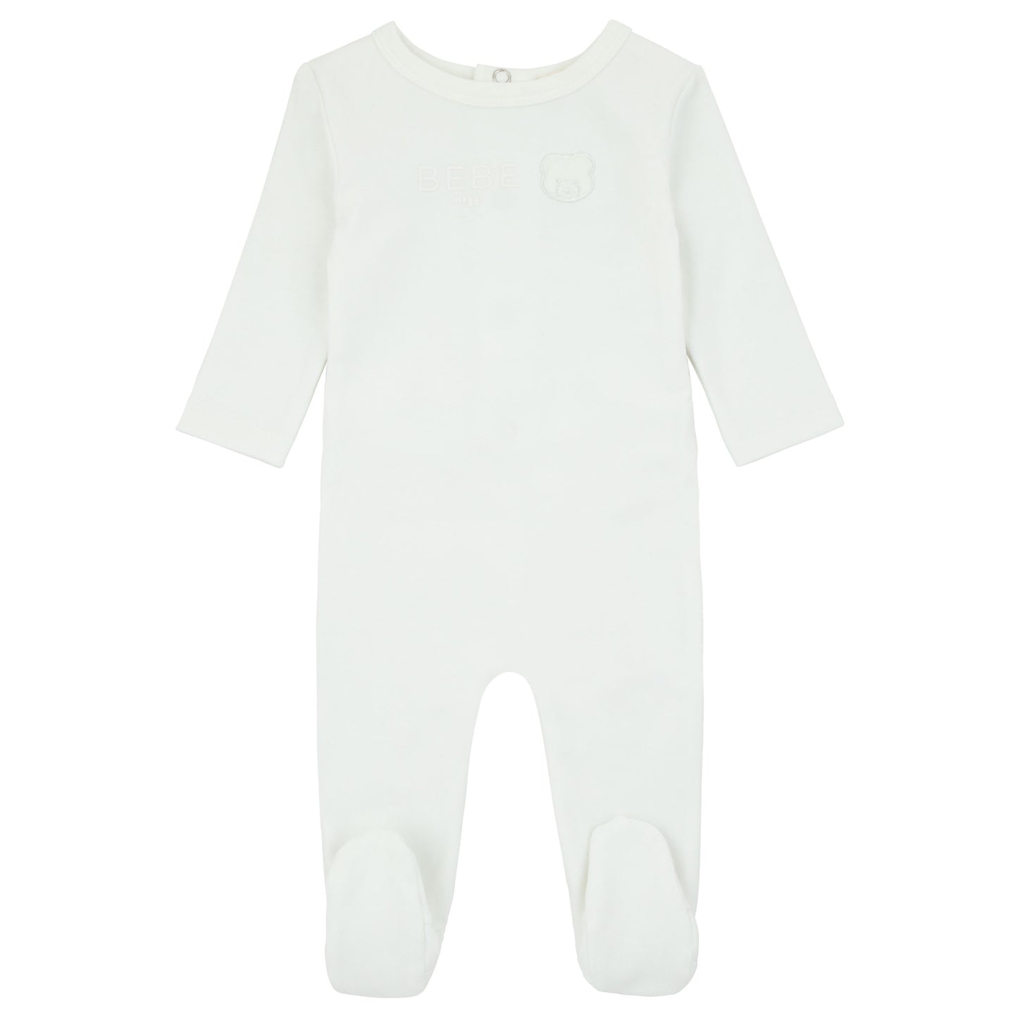 Noggi Teddy Footie Ivory