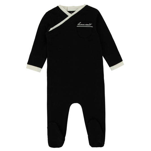 Noggi Layers Footie Black