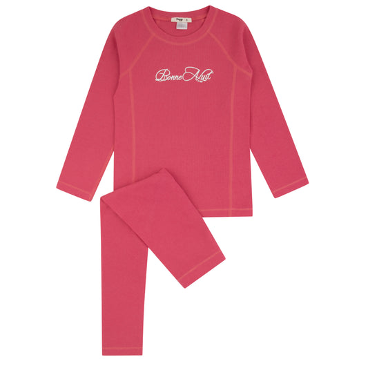 Noggi Bonne Nuit Loungwear Set- Pink