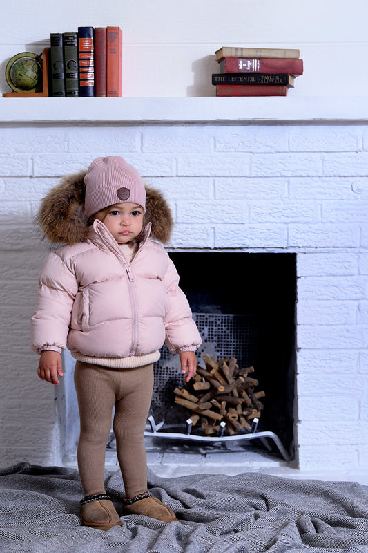 Denali Infant Classic Bomber- Petal Pink