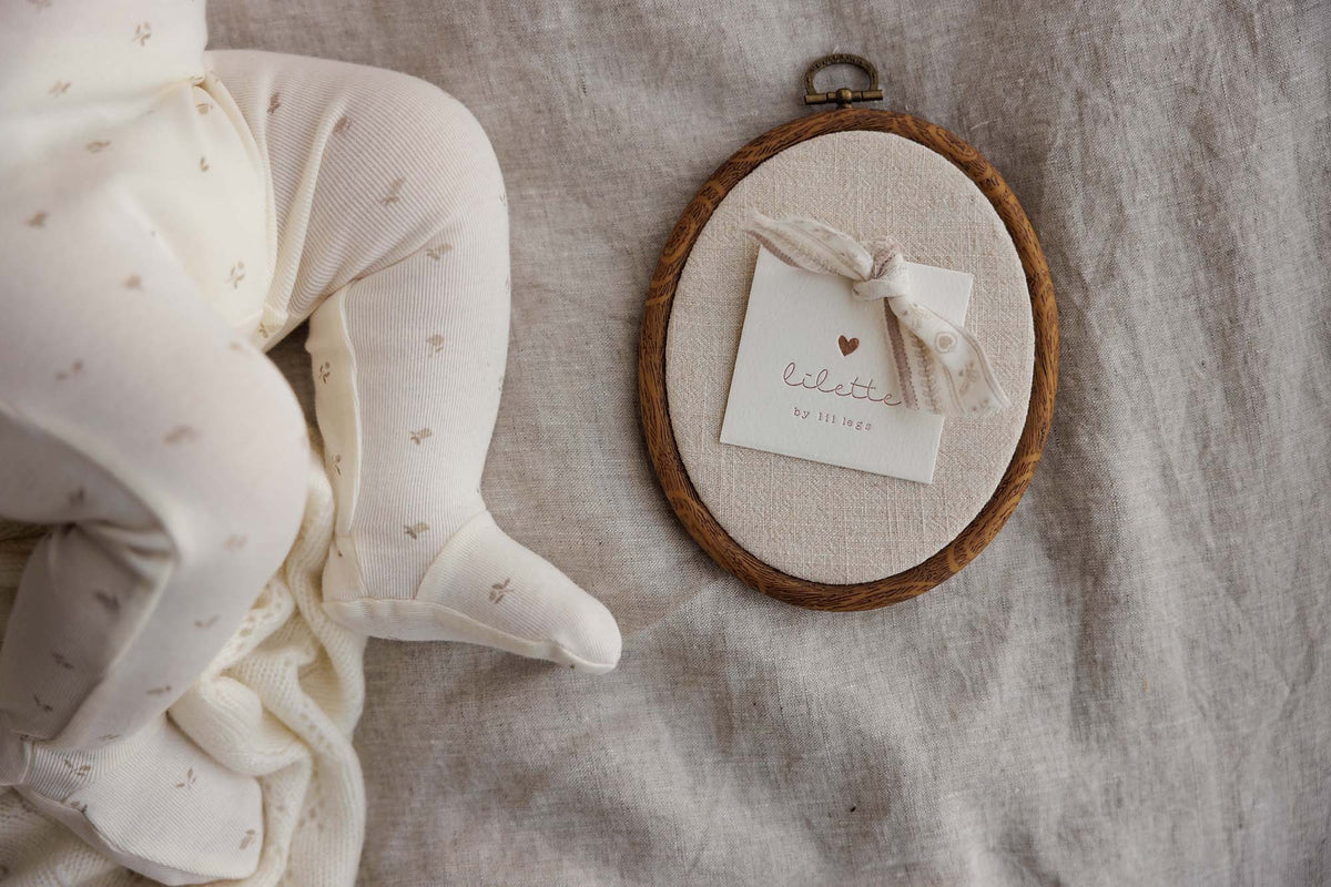 Lilette Bitsy Floral Layette Set - Cream/Oat