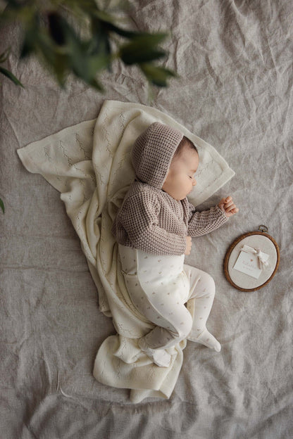 Lilette Bitsy Floral Layette Set - Cream/Oat