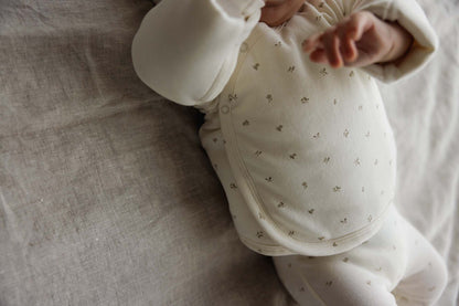 Lilette Padded Bitsy Floral Jacket - Cream/Oat