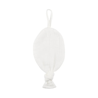 Ely's and Co Ivory  Muslin Paci Lovey