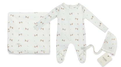 Milk Denmark Blossom Ivory Layette Set